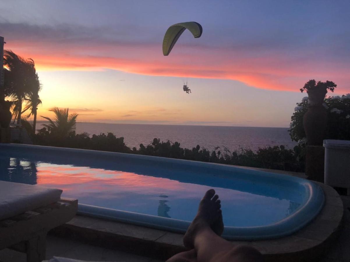 Pousada Azul Marinho Canoa Quebrada Bagian luar foto
