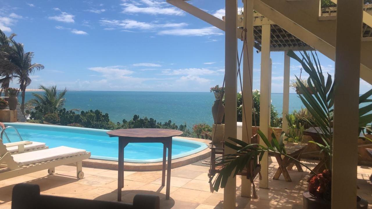Pousada Azul Marinho Canoa Quebrada Bagian luar foto