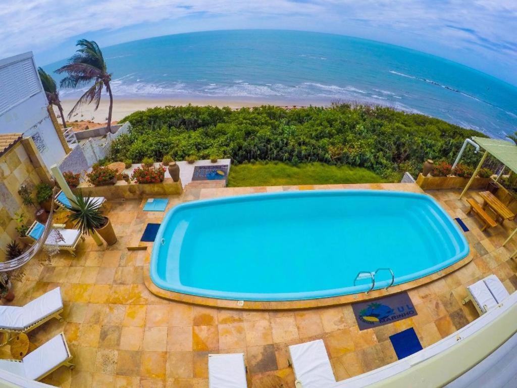 Pousada Azul Marinho Canoa Quebrada Bagian luar foto