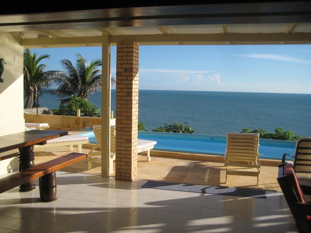 Pousada Azul Marinho Canoa Quebrada Bagian luar foto