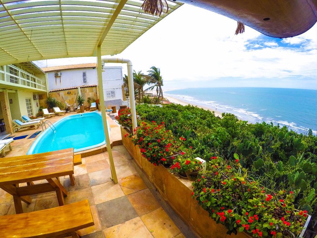 Pousada Azul Marinho Canoa Quebrada Bagian luar foto